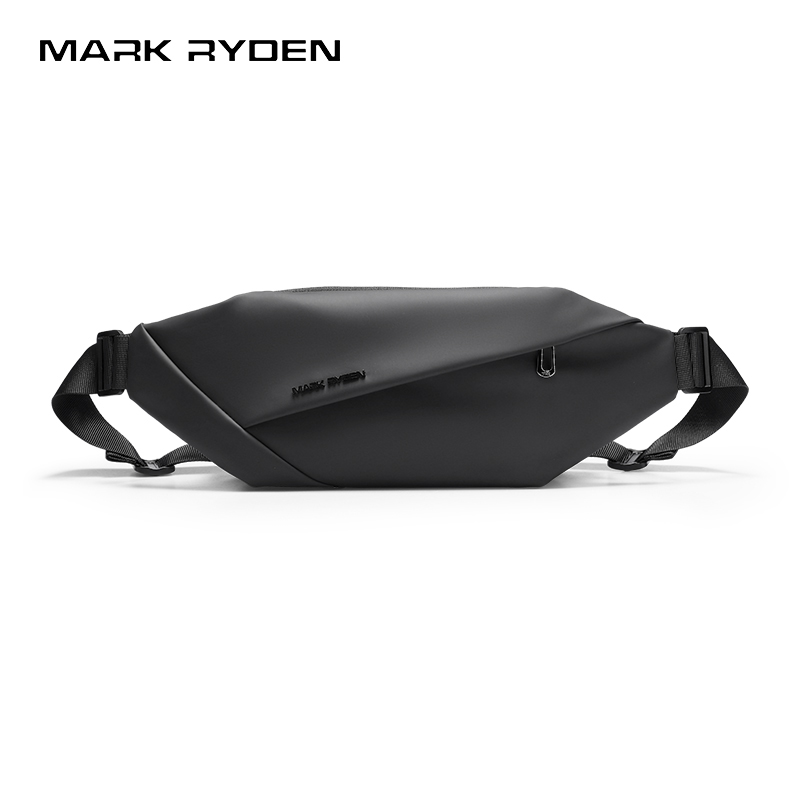 Cycling Commuter - MARK RYDEN Herren-Umhängetasche, wasserdichte Oxford-Hüfttasche, mehrere