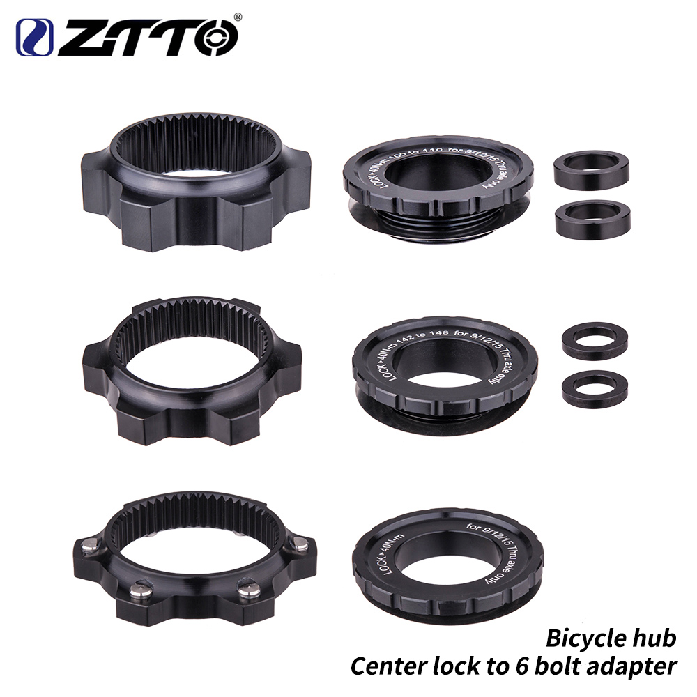 Dynamo Hub Front - ZTTO Fahrradnaben-Adapter für Center Lock auf