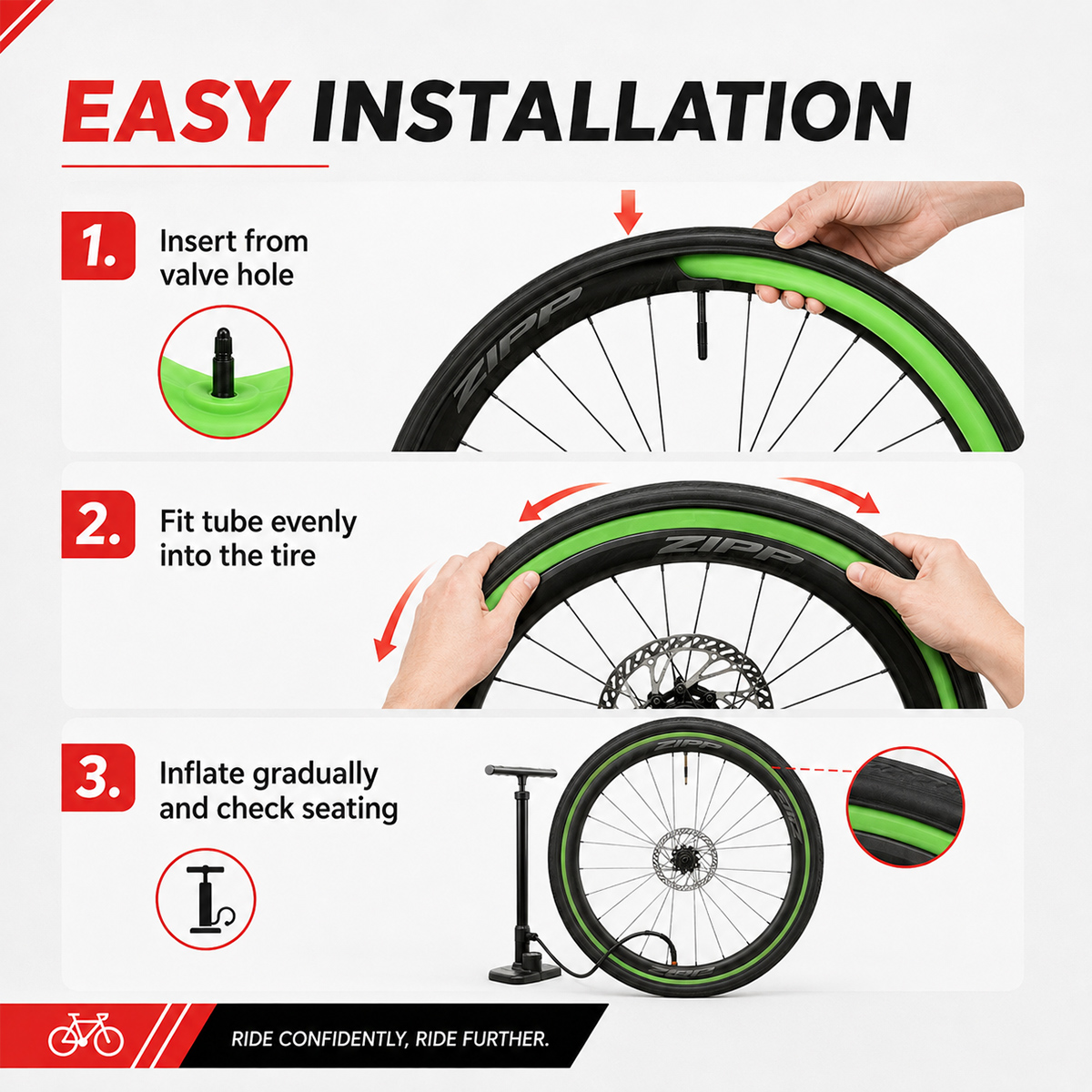 PINMOAP 28g TPU Fahrradschlauc – Inner Tube 700C Bewertung und Preis