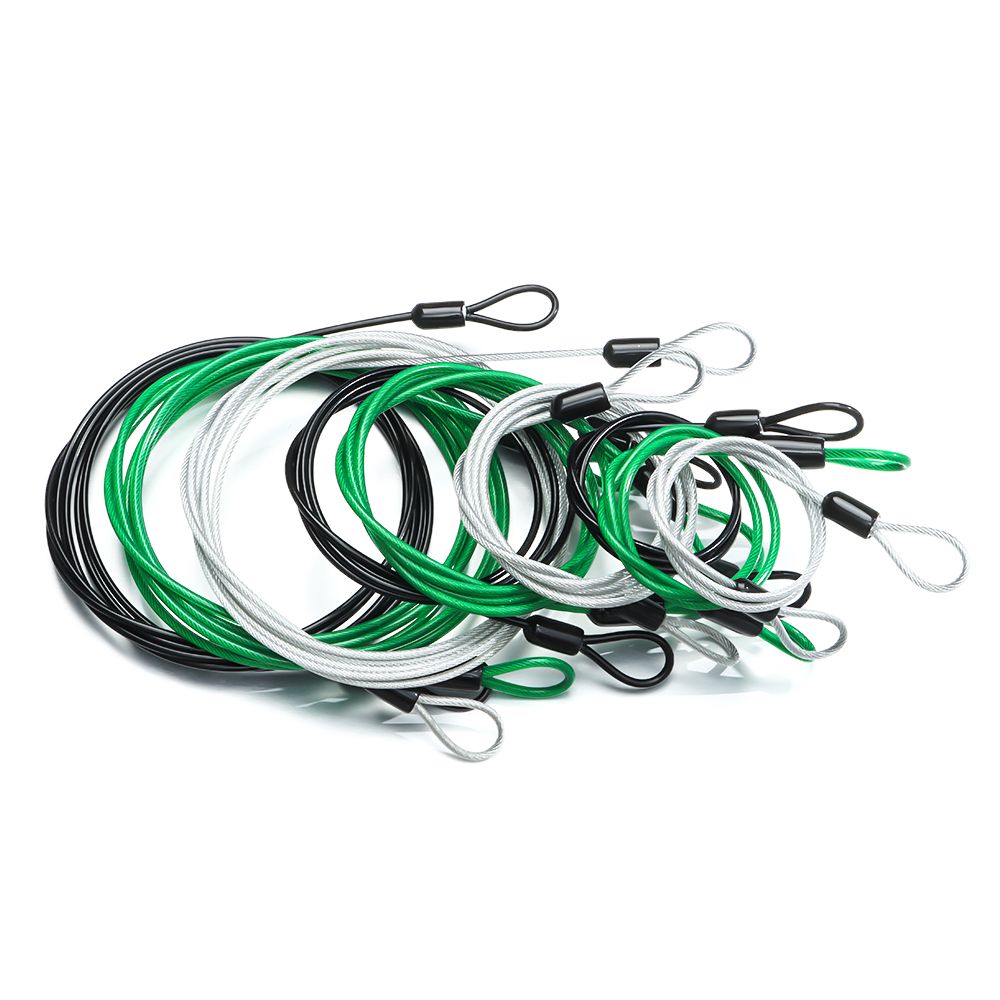 0.5/1/2m Fahrrads chloss Draht – Cable Lock Flexible Bewertung und Preis